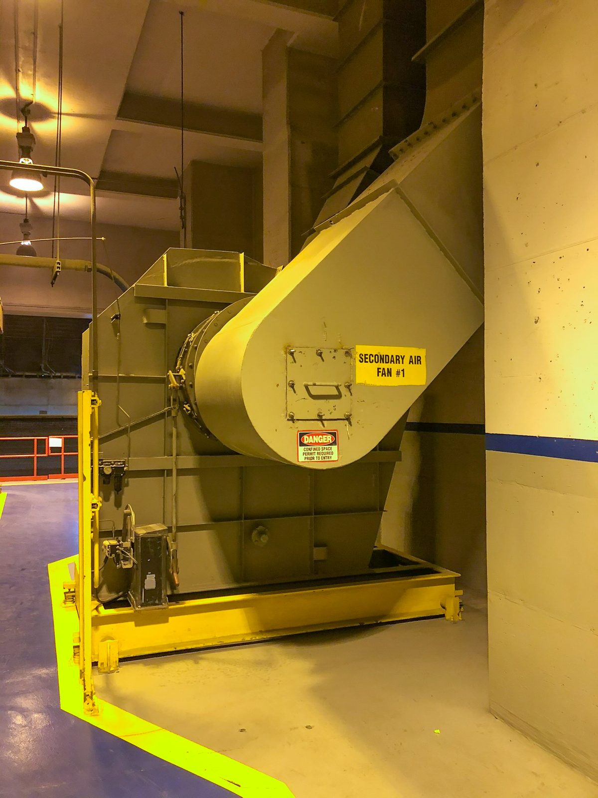 Covanta Fire Pump House, view 1